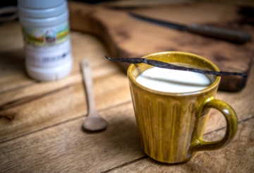 BIO Jogurtové mléko vanilka - kysaný mléčný výrobek s příchutí
